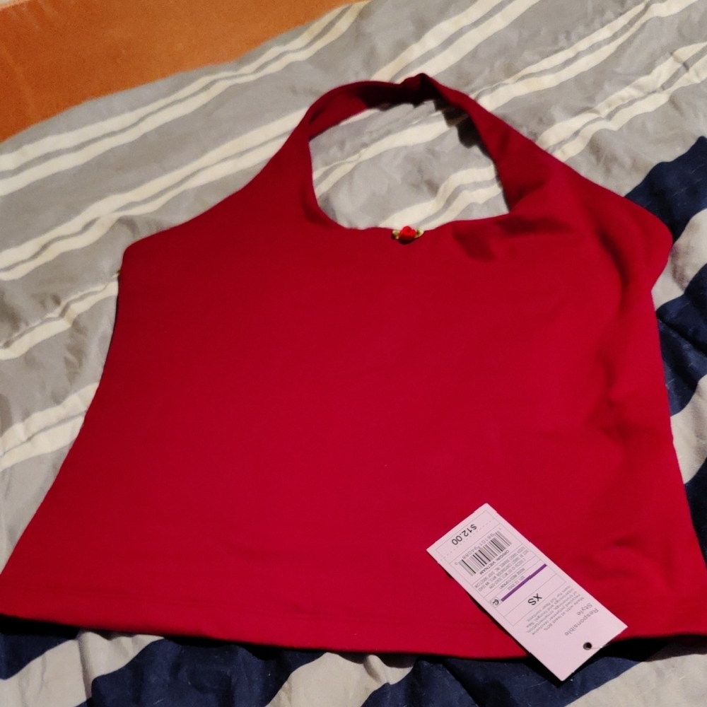 NWT Wild Fable Cherry Red Camisole Top